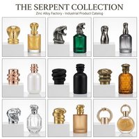 Bouchons de Parfum en Zamac Personnalisables (Taille et Couleur) OEM/ODM avec Portraits d'Animaux Têtes de Bête - Démarquez-vous sur le Marché du Parfum