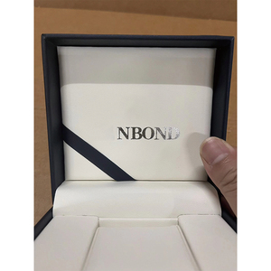 Factory Direct Sale Classic Black PU <b>Watch</b> Box Leather <b>Watch</b> Box Custom Logo for Men Women Bracelet <b>Case</b> Luxury Gift Packaging - Product Image 6