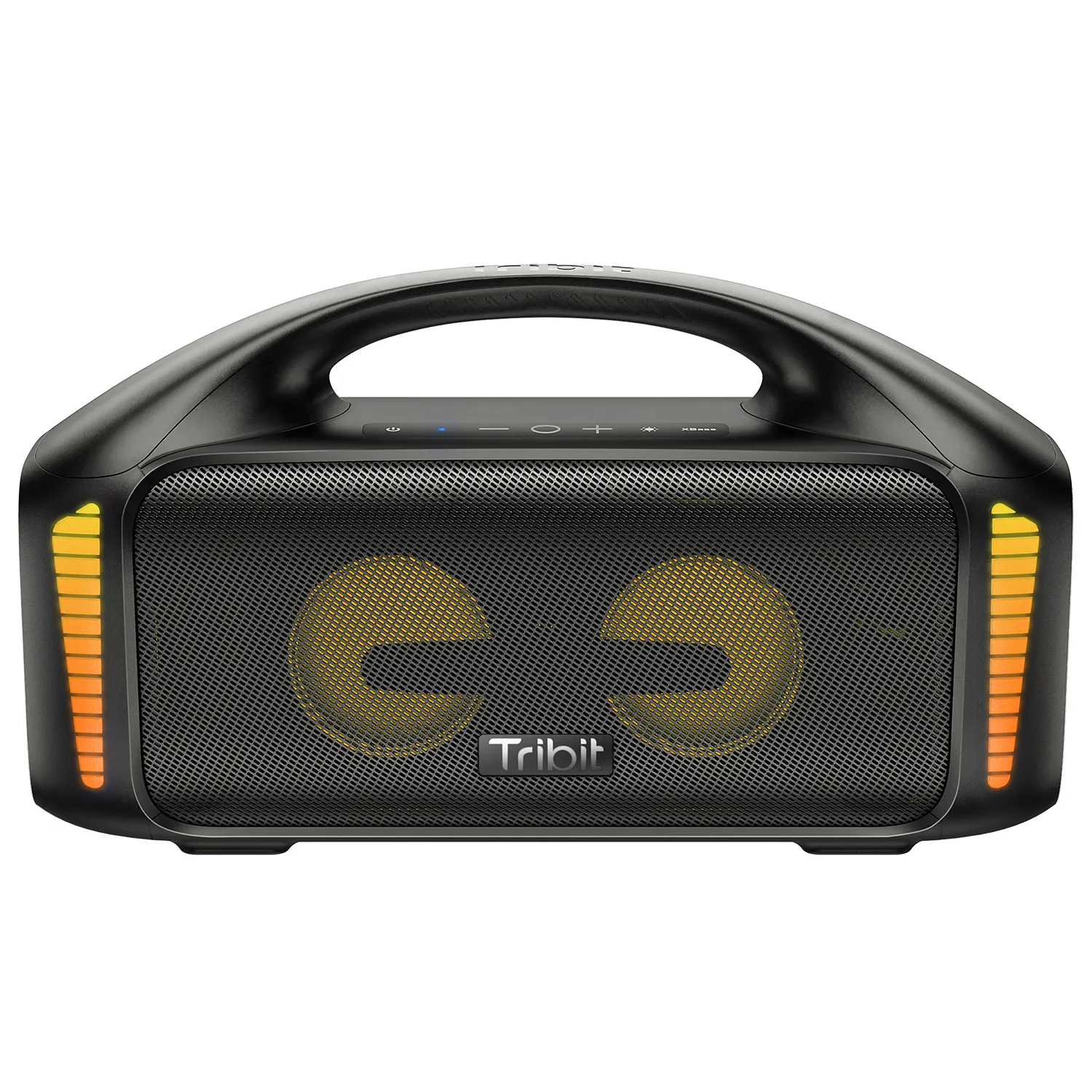 Tribit 본래 옥외 스피커, StormBox 돌풍, 야외를 위한 90W 무선 휴대용 스피커.