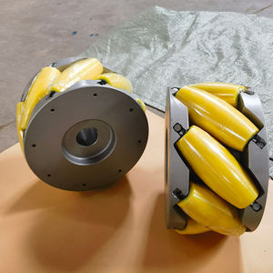 Carga pesada 12 polegadas 310mm Mecanum Roda rolo extra Set Grande Robô Industrial rodas de poliuretano Omni Roda - Product Image 6