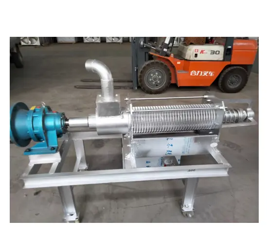 Trang Trại Phân Hủy Nước Thải Máy Lợn/Lợn/Bò Phân Khô Ướt Separator Rắn Lỏng Đùn Separator