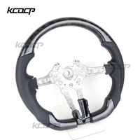 Volant en fibre de carbone forgé pour BMW M2 M3 M4 M5 M6 F10 F18 F11 F12 F30 F91 F92 F25 F26 F15 F16 F85 X1 X3 X4 X5 X6 X5M X6M