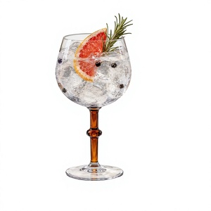 Copas de Cóctel de Color de 400 ml Hechas a Mano de Vidrio Borosilicato, Copas de Martini sin Plomo, Cristalería de Bar Reutilizable al por Mayor - Product Image 2