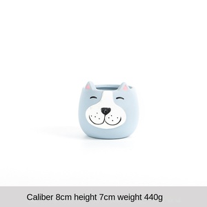 Maceta de cerámica con forma de animal personalizada, planta de <span class=keywords><strong>Koala</strong></span> australiana, flor artificial, macetas suculentas para plantas - Product Image 4