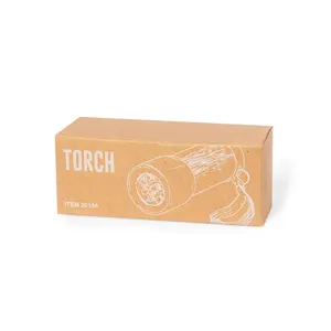 Torcia a LED in bambù, gadget personalizzati ed ecologici - Product Image 3