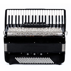 Haute qualité 120 Bass noir Grill rouge 41 touches accordéon gros <span class=keywords><strong>Acordeon</strong></span> - Product Image 1