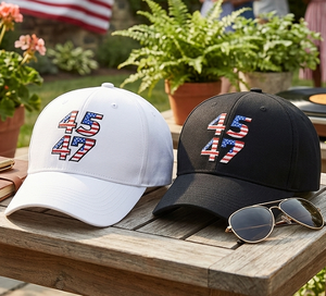 <span class=keywords><strong>Gorras</strong></span> Patrióticas para Elecciones, MOQ Bajo, OEM, ODM, Logotipo de Marca Personalizado, Bandera de EE. UU. Bordada, <span class=keywords><strong>Gorras</strong></span> Negras y Blancas Estructuradas de 6 Paneles - Product Image 2