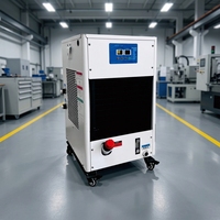 Refroidisseur d'huile industriel pour broche de machine CNC avec compresseur Hitachi et pompe – Équipement de refroidissement basse température