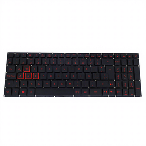 La Latin Backlit Bàn Phím Máy Tính Xách Tay Cho <span class=keywords><strong>Acer</strong></span> Predator Helios 300 G3-571 G3-572 Vx15 VX5-793 VX5-591 Phím Màu Đỏ Lg5p _ A51brl - Product Image 1