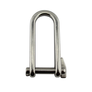 Grillete en D de acero inoxidable 316 de 5 mm con pasador de seguridad para gestión de cuerdas - Product Image 2