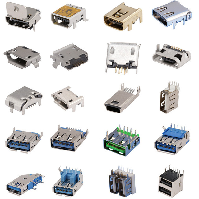 High Quality Micro Connector Usb A c Connector Usb Male and Female Connector