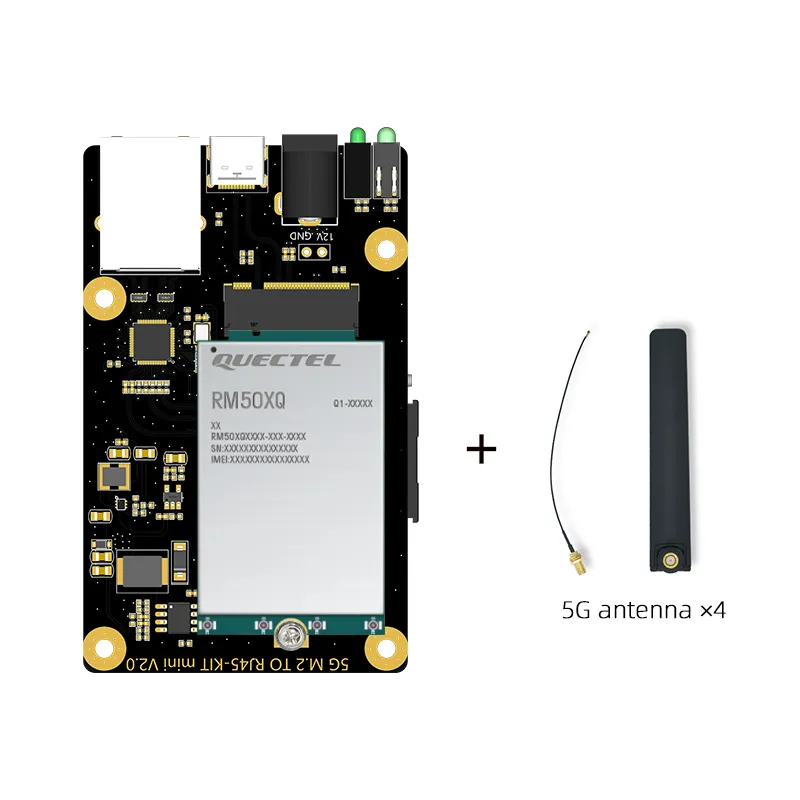 5G WWAN карты для RJ45 адаптер с SIM Слот Подходит для интеллигентая (ый) завод, робот, видеонаблюдение, 5G M.2 для RJ45-KIT мини