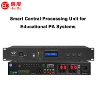 Processeur audio numérique DSP-100, amplificateur de puissance tout-en-un, stéréo classe AB, anti-feedback, mixeur pour salle de classe, salle de conférence, 2x150W