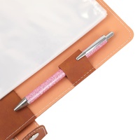 Agenda d'affaires A5 en cuir, carnets de notes personnalisés à prix abordable avec couverture rigide sur mesure