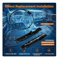 Digunakan untuk Kabel Kontrol Persneling Truk 1926079 Dengan 2 Panel Pengunci 1767631 1431334 1926079