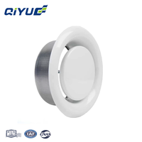 Diffuseur d'air métallique pour la ventilation, accessoires de ventilation, raccords de conduits, systèmes de ventilation d'air frais centralisé pour hôpitaux et CVC