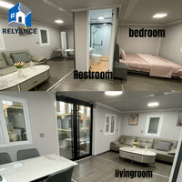 Vente en gros RELYANCE Maison conteneur extensible de luxe 20ft 30ft 40ft Appartement/Villa mobile économique 2-4 chambres
