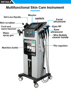 Máquina de Dermoabrasión 9 en 1 para Eliminar el Acné Facial, Equipo de Belleza para Reafirmar la Piel - Product Image 5