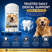 Gel de soin dentaire antibactérien écologique premium sans brosse pour chiens et chats