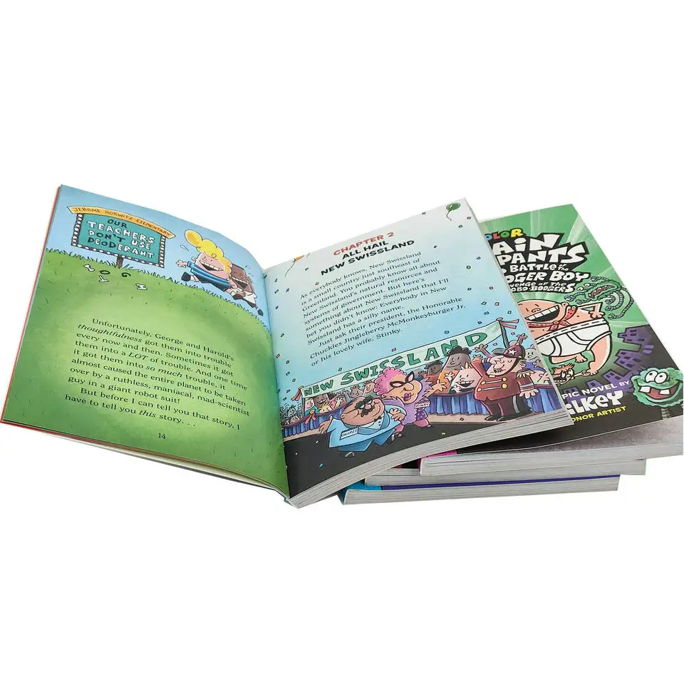 Hot selling custom full color storybooks comics hardcover books children's books printed hardcover books