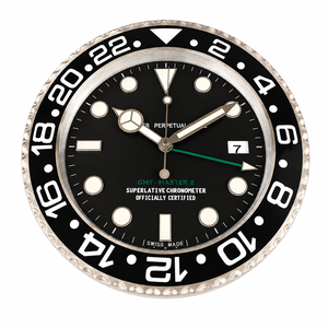 Reloj de Pared Art Deco de Lujo, de Cuarzo y Metal, con Una Sola Aguja, Funciona con Pilas <span class=keywords><strong>AA</strong></span>, Placa de 30 mm de Grosor, Estilo Antiguo para Sala de Estar - Product Image 1