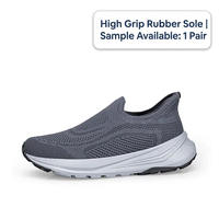 Chaussures tendance à enfiler, style Fly Kitting, chaussures décontractées pour hommes