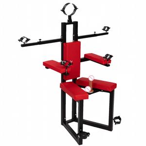 Chaise de bondage réglable BANSEY avec ventouses, chaise de retenue en métal, Fesselstuhl, Silla de bondage, banc à genoux - Product Image 1