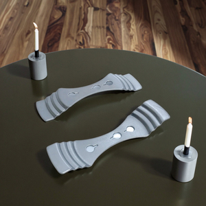 Dispositivo di centraggio stoppino in metallo personalizzabile per la decorazione domestica e la fabbricazione di candele in metallo stoppino - Product Image 1