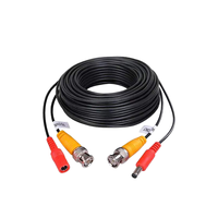 Fuente de alimentación de PVC de 2MP, 5MP, 18M, 20M, Cable Coaxial BNC con acceso de Audio y vídeo CCTV, accesorios de cámara analógica, blindaje combinado