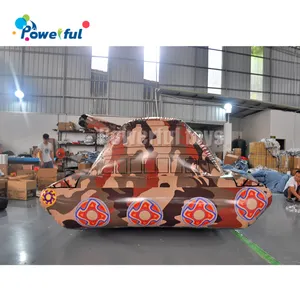Tanque inflável removível do pvc da fonte da fábrica para os campos do paintball