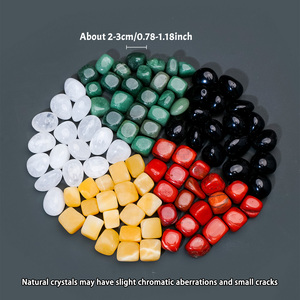Pierres Roulées en Cristal Naturel de 2-3 cm en Gros, Pierres de Guérison <span class=keywords><strong>des</strong></span> Cinq Éléments, Énergie Reiki, Décoration d'Intérieur, <span class=keywords><strong>Méditation</strong></span> Mentale DIY - Product Image 2
