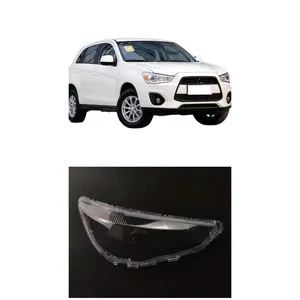 For Mitsubishi ASX 2013 2014 2015 2016 2017 2018 Car Headlight Shell Lamp Shade Transparent Cover Headlight Glass