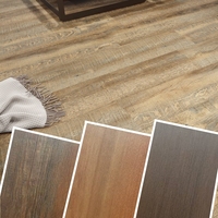 Carrelage et planches de vinyle Pisos en PVC / LVT grain de bois/marbre/pierre avec verrouillage par encliquetage OEM et ODM