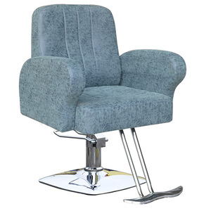Poltrona da <span class=keywords><strong>Barbiere</strong></span> Professionale <span class=keywords><strong>dal</strong></span> Design Moderno con Pompa Idraulica Regolabile in Altezza, Sedia Classica per Salone - Product Image 4