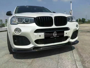 Alerón Delantero de Fibra de Carbono X3 <span class=keywords><strong>X4</strong></span> para <span class=keywords><strong>BMW</strong></span> X3 F25 <span class=keywords><strong>X4</strong></span> F26 13+, Estilo 3D, Alerón Delantero de Fibra de Carbono Real - Product Image 4