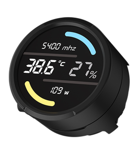 SilverStone E360 PRO Liquid Cooling Black/White 2.6inch LCD Display Rotatable Mount High-Performance three 120mm ARGB <b>Fans</b> - Product Image 4