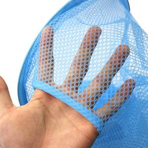 กระเป๋าตาข่ายเก็บของใน<span class=keywords><strong>บ้าน</strong></span>กันฝุ่นทนทานตะกร้าแขวนประตูห้องนอนพร้อมกรงทรงกระบอกสำหรับกล่องเก็บอาหาร - Product Image 5