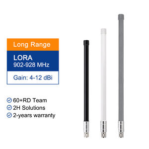 Antena de Puerta de Enlace LoRaWAN de 915 MHz, 4-12 dBi, Fibra de Vidrio, Omnidireccional, Vertical, para Exteriores, de Largo Alcance, para Estación Base, IoT Industrial, Agricultura Inteligente - Product Image 1