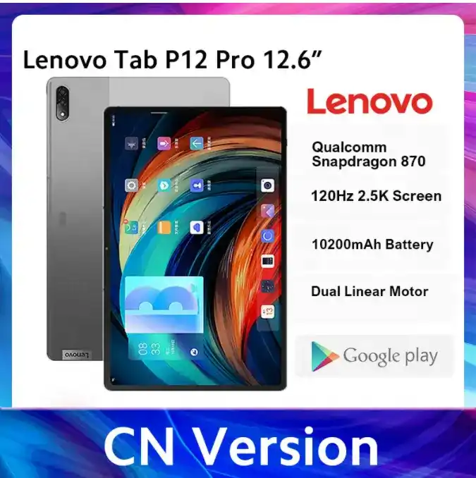Lenovo Tab P12 Pro Xiaoxin Pad Pro12.6タブレット2.5KAMOLED 120Hz 