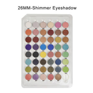 Yüksek kaliteli Pigment mat işıltılı Glitter tek göz farı Pan 26mm Vegan göz farı makyaj - Product Image 3