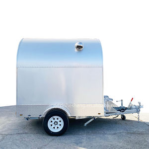 Mini camion de nourriture camping remorque restauration hot-dog chariot de nourriture mobile camion de nourriture entièrement cuisine - Product Image 5