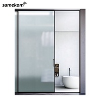 Portes intérieures modernes, salle de bain, douche, chambre à coucher, salle blanche, hôtel, bureau, maison coulissante en verre, autre en français