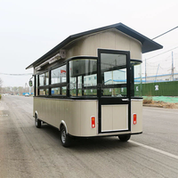 Camion de cuisine mobile électrique pour restaurant, grillades, pizzas, camion de restauration rapide avec cuisine complète à vendre en Europe