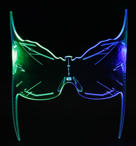2025 Venta caliente gafas <span class=keywords><strong>de</strong></span> <span class=keywords><strong>sol</strong></span> con luz LED coloridas gafas <span class=keywords><strong>de</strong></span> fiesta <span class=keywords><strong>de</strong></span> neón brillantes con función intermitente para gafas <span class=keywords><strong>de</strong></span> <span class=keywords><strong>sol</strong></span> novedosas para mujer - Product Image 6