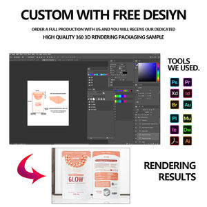 صندوق هولوجراف مخصص 35 مايلر عبوة غريبة مع صندوق قالب قفل بسحاب مقطوع مع صندوق نافذة - Product Image 2