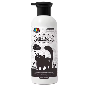 Venta caliente OEM Hidratante 500ml Limpieza y baño Cobertizo Control Ducha Lavado Jabón <span class=keywords><strong>Gato</strong></span> Mascota Champú Acondicionador - Product Image 5
