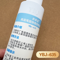 6-Yibenjie YBJ635 Nettoyant pour marqueurs et stylos à bille haute température, détachant pour tissus textiles
