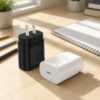 Bloc chargeur USB-C PD PPS HNT 25W 45W avec emballage de vente au détail compatible avec Samsung Galaxy S25 S24 S23 S22 S21