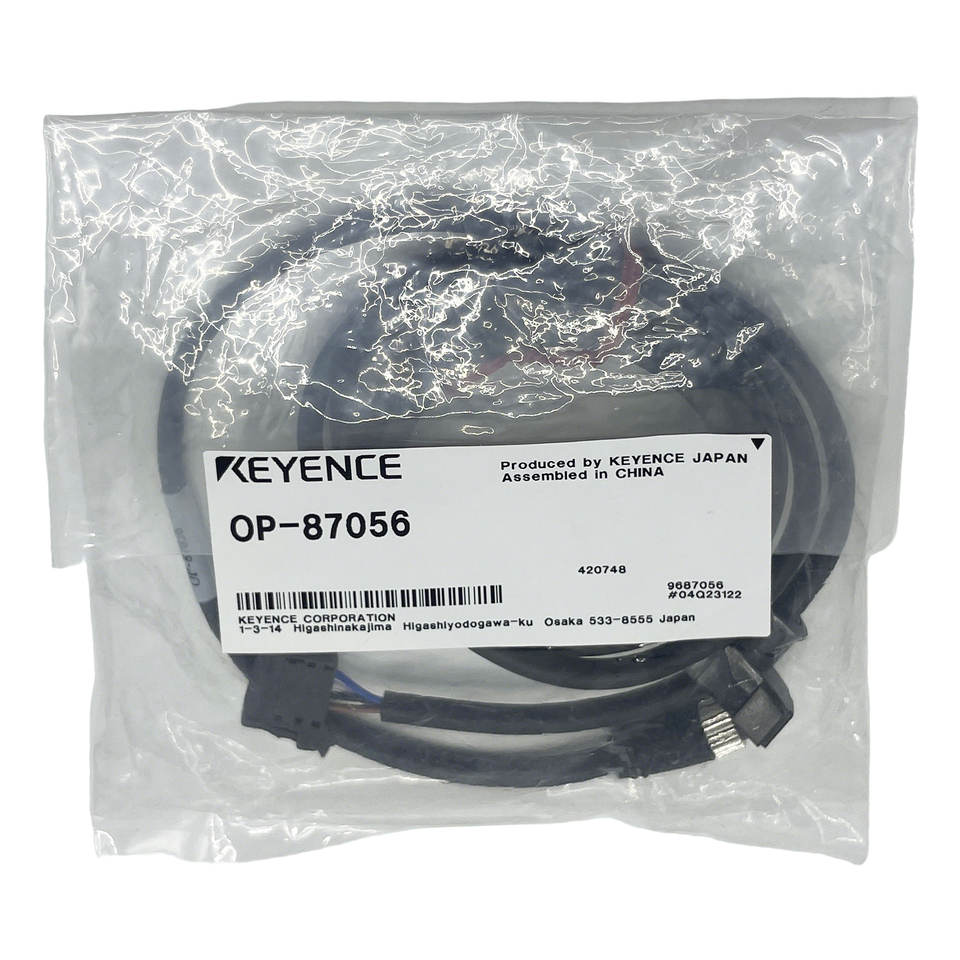 Best Quality OP-87056 Industrial Sensor Head Cable 2m CMOS Laser Displacement Sensor IP67 Rated Low Voltage 1 Year Warranty