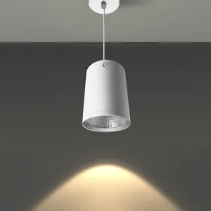 Lâmpada LED de superfície Dim to Warm 12W CRI 97 COB branco exclusiva nova chegada